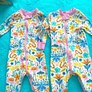 Hanna Anderson foot-less sleepers